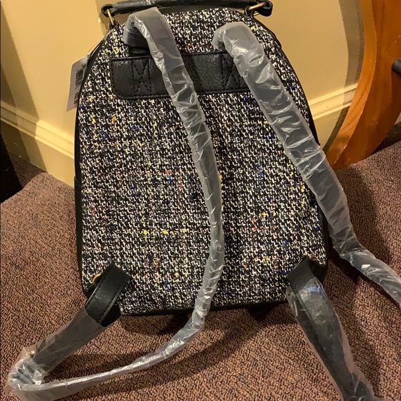 BNWT Tweed Mini Backpack - Picture 5 of 6
